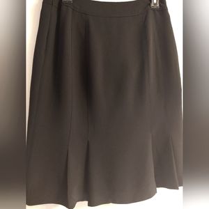 Ann Taylor Black midi skirt